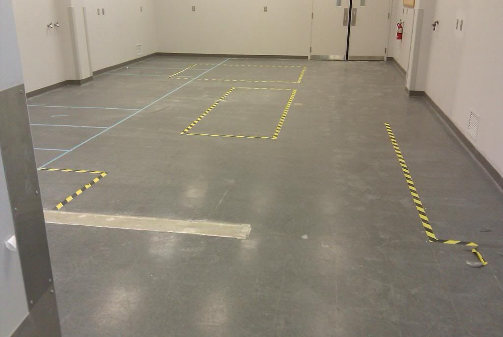 ESD Static Conductive Flooring installation Ground Zero